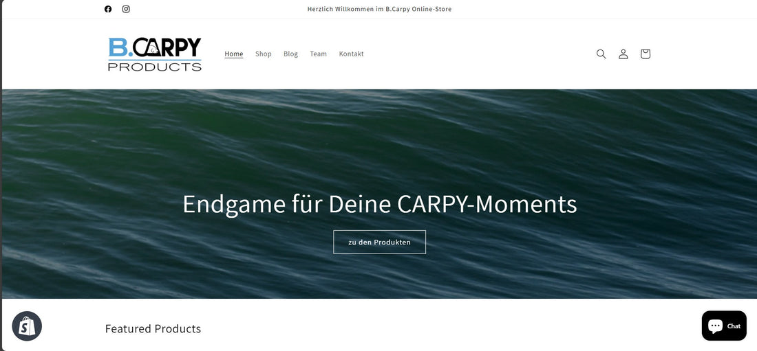 Relaunch des neuen Online Shops